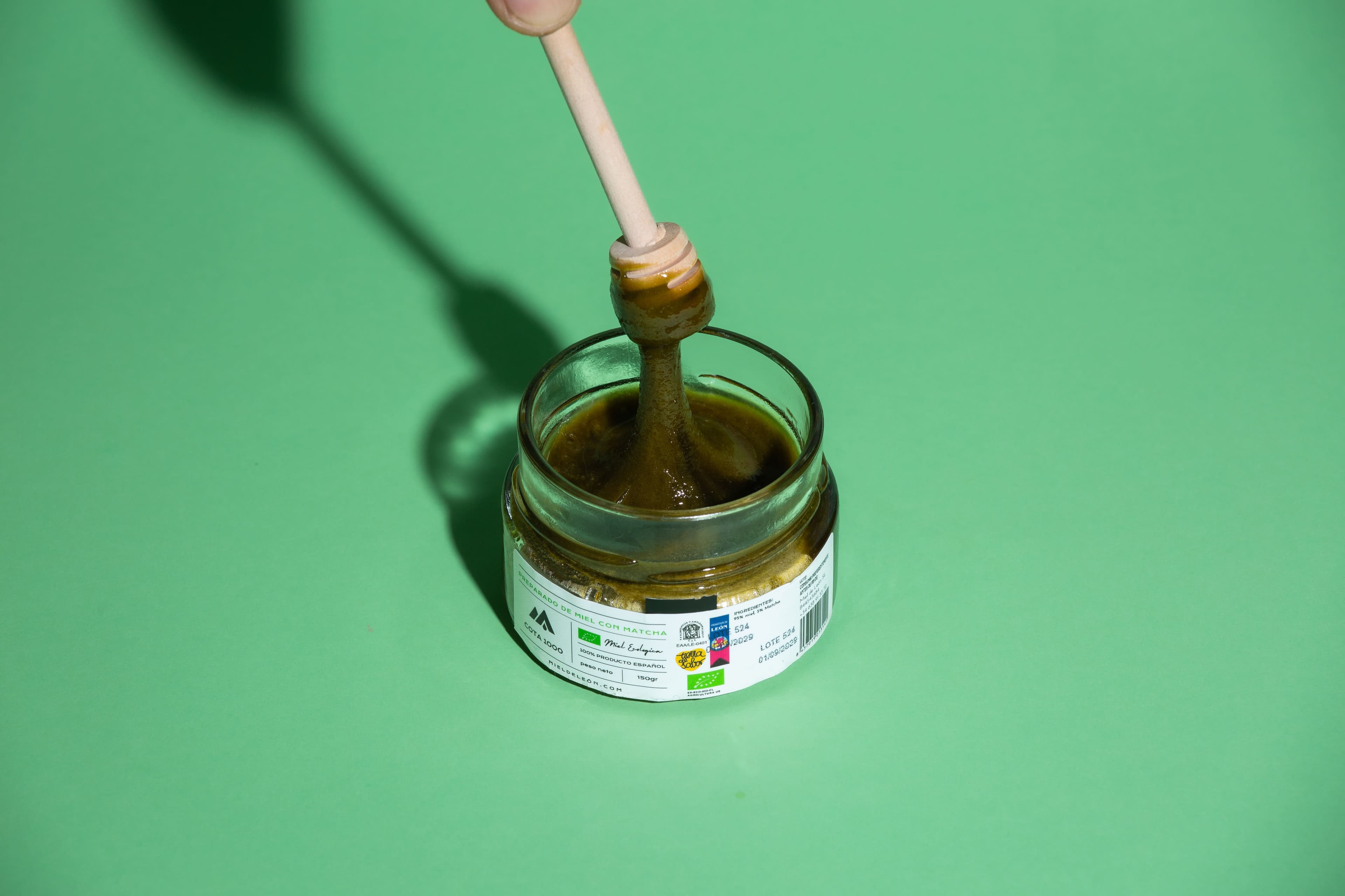 Miel con Matcha