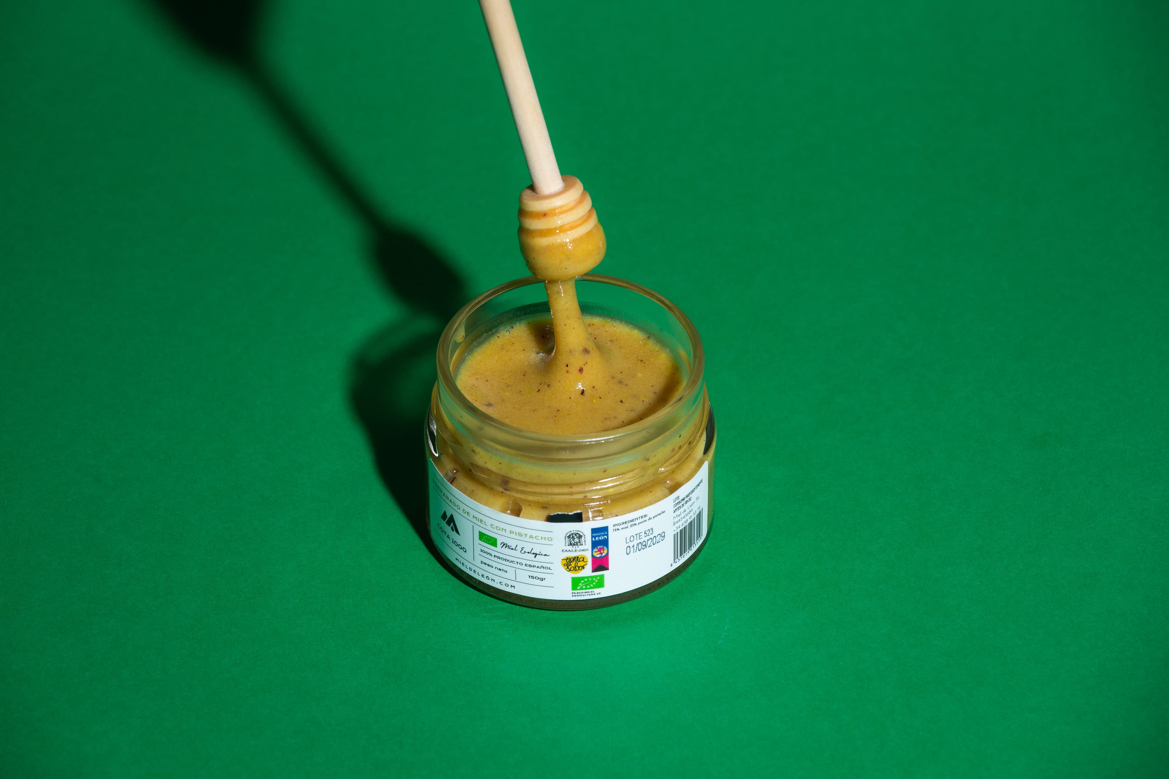 Miel con Pistacho